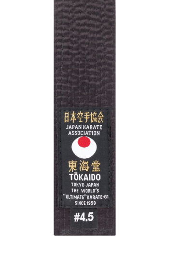 svilen tokaido karate črn pas 2