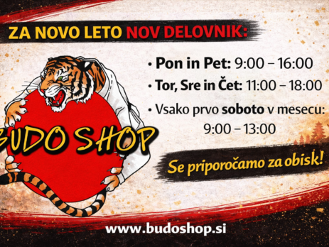 budo shop ljubljana slovenija delovni čas