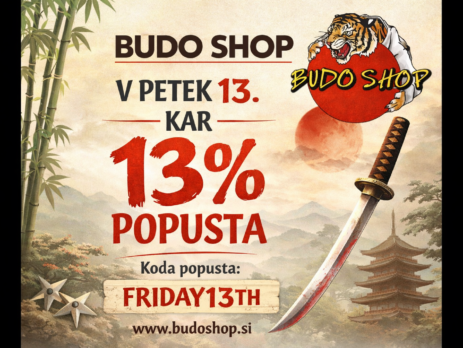 budo shop petek 13 popust