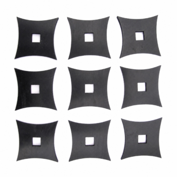 gumijasta ninja senban shuriken zvezda set