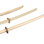 set of white bokken daito shoto tanto