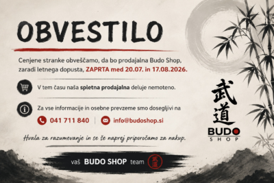 budo shop dopust