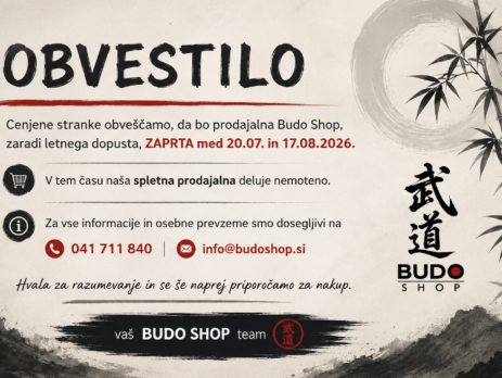 budo shop dopust