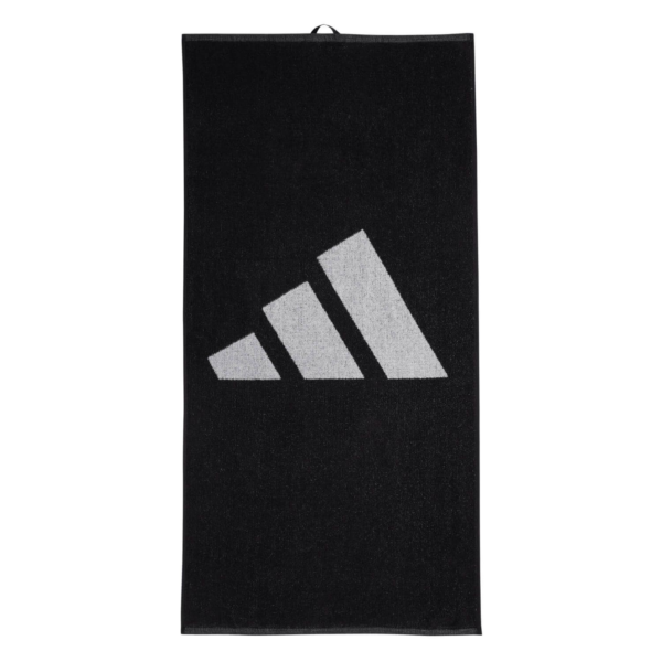 črna adidas performance brisača