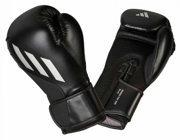 boxing gloves adidas speed 200 tilt black/silver 