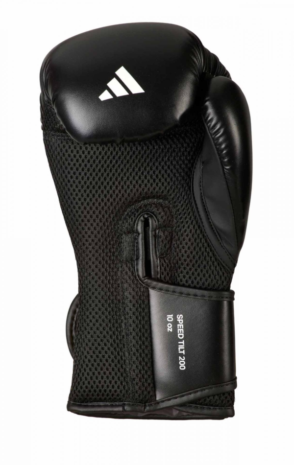 boxing gloves adidas speed 200 tilt black/silver 5