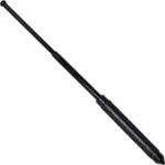 50 cm black telescopic stick with glass breaker