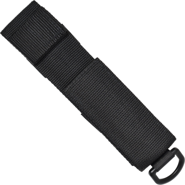 50 cm black telescopic stick with glass breaker 1