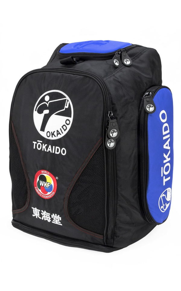 večnamenska tokaido wkf karate športna torba modra