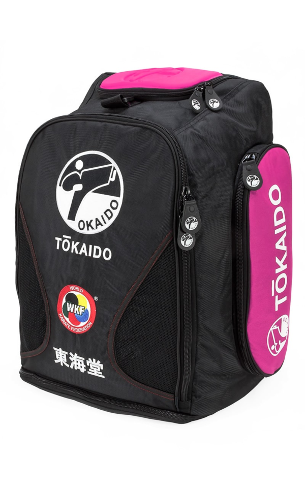 večnamenska tokaido monster pro wkf karate športna torba roza