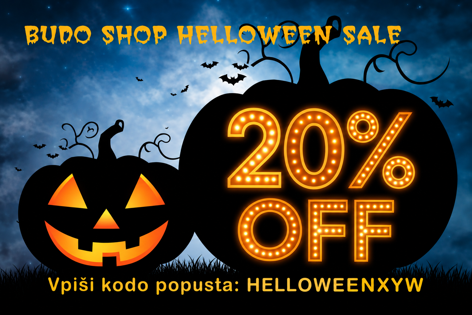 budo shop helloween popust