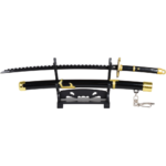 mini katana yubashiri sword letter opener with stand