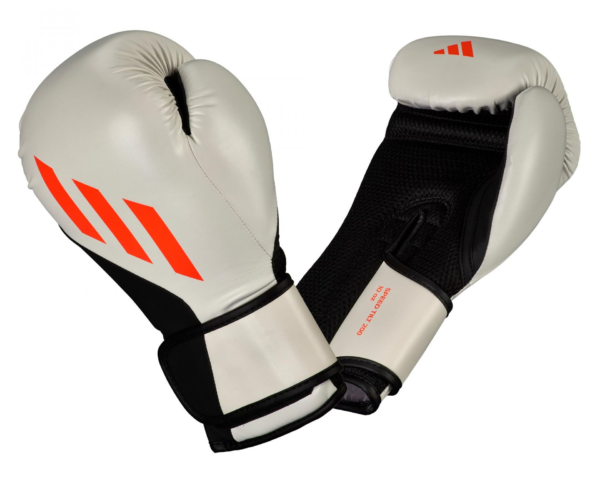 boksarske rokavice adidas speed 200 tilt white/orange belo/oranžne boksarske rokavice adidas speed 200 tilt white/orange belo/oranžne
