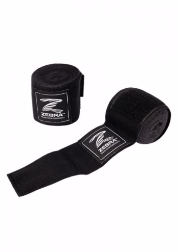 Boksarski povoji za dlani - bandaže ''ZEBRA BLACK'' - NOVO!!!