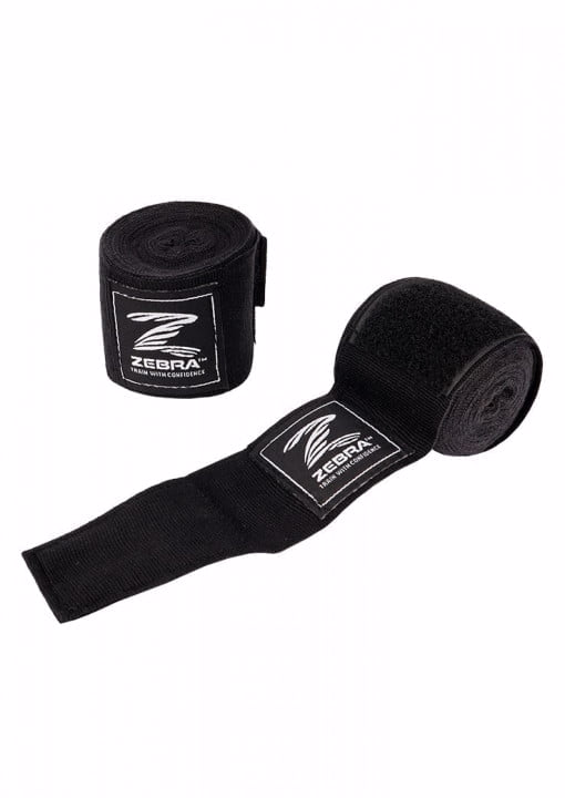 Boksarski povoji za dlani - bandaže ''ZEBRA BLACK'' - NOVO!!!