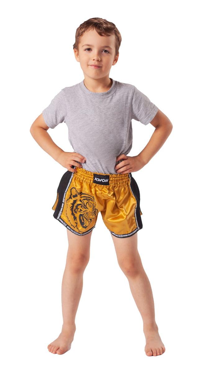 kids muay thai training shorts4