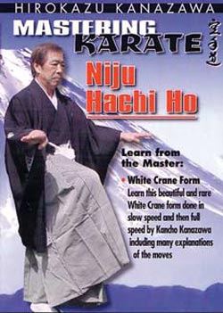 dvd video kanazawa shotokan karate skif niju hachi