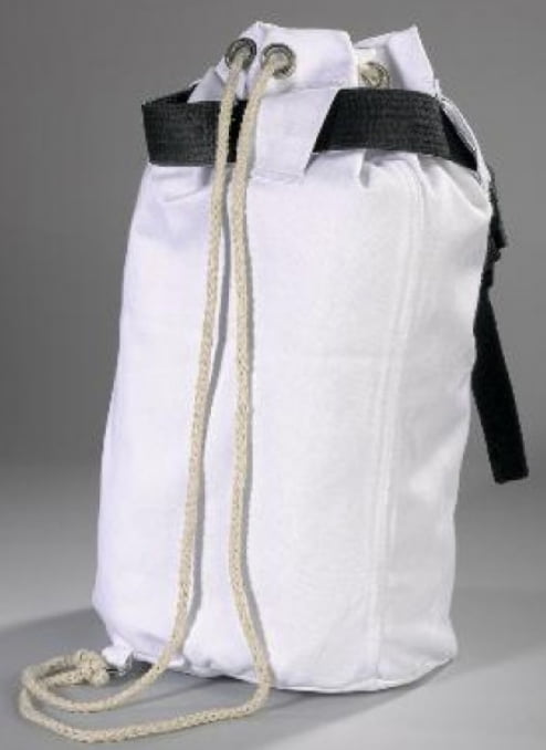white kids karate spord bag backpack2