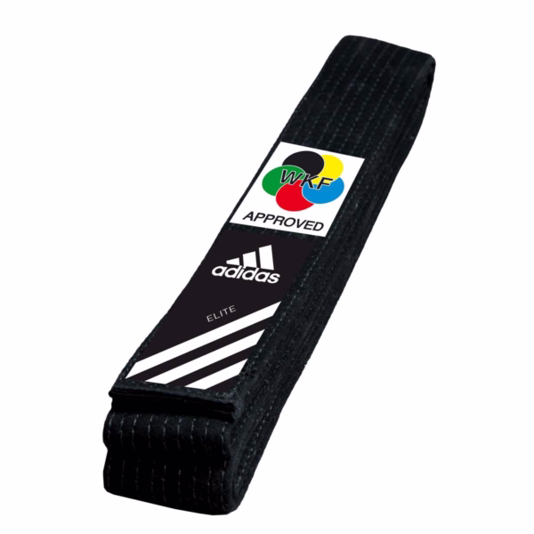 wkf karate črn pas adidas Karate črn pas ''Obi Adidas WKF''