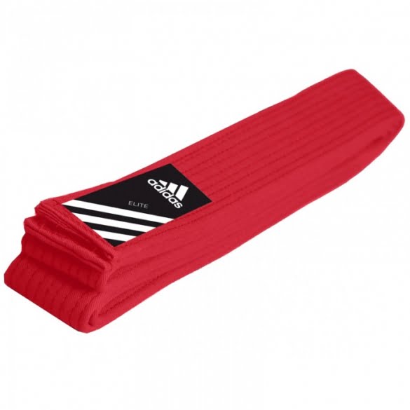 Karate / Judo rdeč pas ''Obi Adidas ELITE'' red