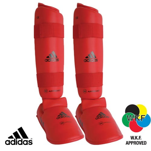 Komplet Karate rokavic in ščitnikov ''Adidas KUMITE WKF''