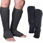 Bombažni ščitnik za golen in nart ''BLACK'' (CE)