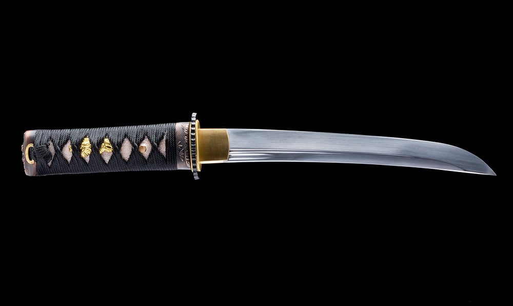 Kovinski Samurajski nož ''Tanto KUNISHI''