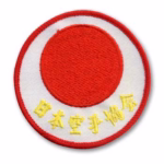 jka karate sewn badge