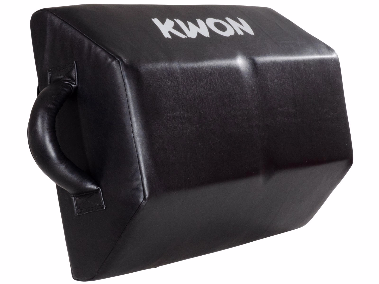 rectagular martial arts striking shield with side handles