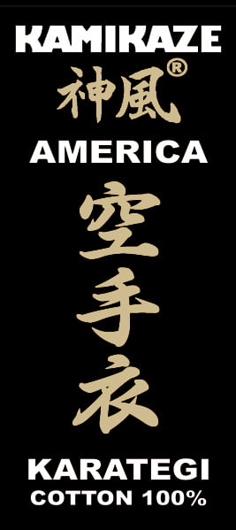 Karate Gi (Kimono) ''Kamikaze AMERICA''