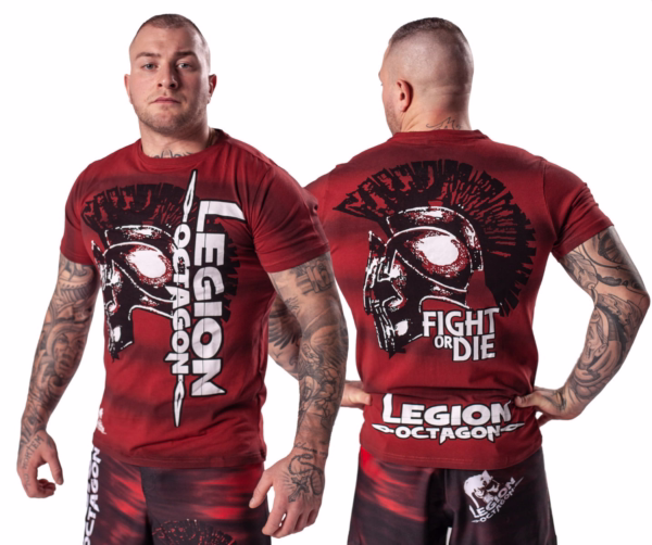 MMA T-shirt majica ''LEGION RED'' - V AKCIJI!!!