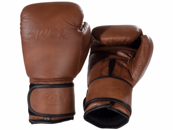 usnjene boksarske rokavice vintage / retro rjave barve Usnjene boksarske rokavice ''Vintage BROWN'' - NOVO!!!