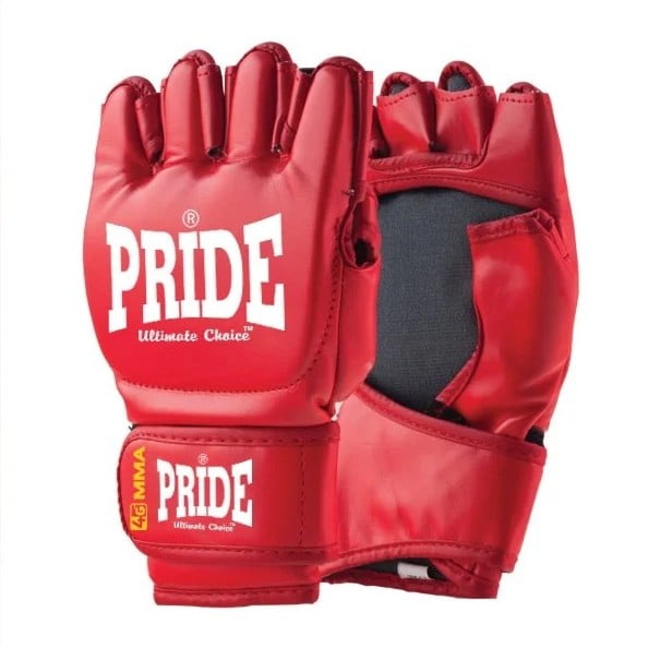 MMA in grappling rokavice ''PRIDE red''