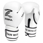Usnjene boksarske rokavice ''Zebra PERFORMANCE White'' - NOVO!!!