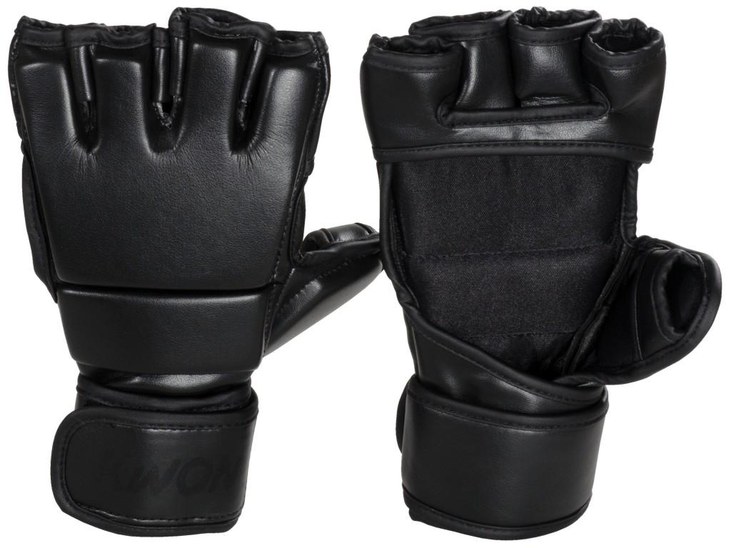 light black mma gloves2