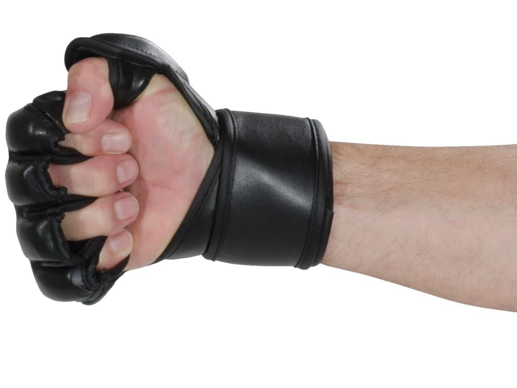 light black mma gloves3