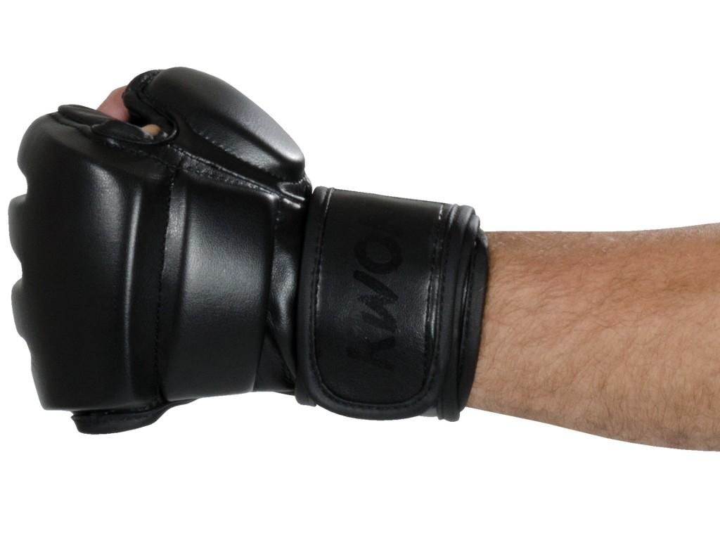 light black mma gloves4