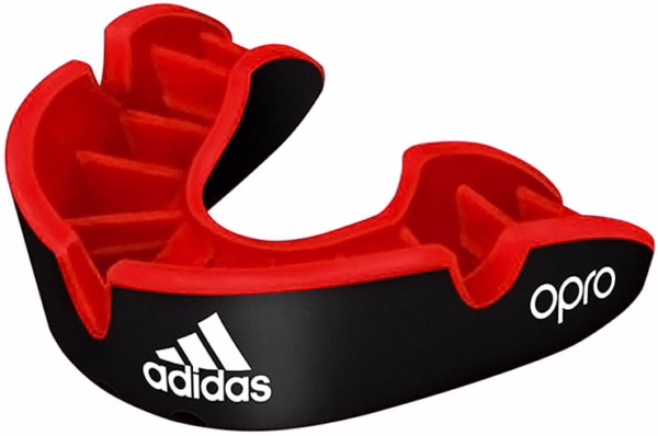professional adidas OPRO mouthguard black-red professional adidas OPRO mouthguard