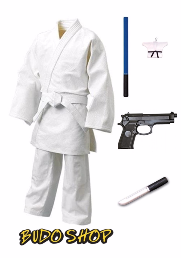 Ju-jitsu set z rekviziti