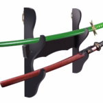 Zidno stojalo za dva Katana meča