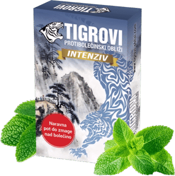 Tigrovi protibolečinski obliži INTENZIV